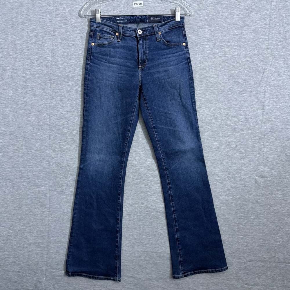 AG Goldschmied Women's Size 26 Blue Denim The Angel Low Rise Bootcut Jeans